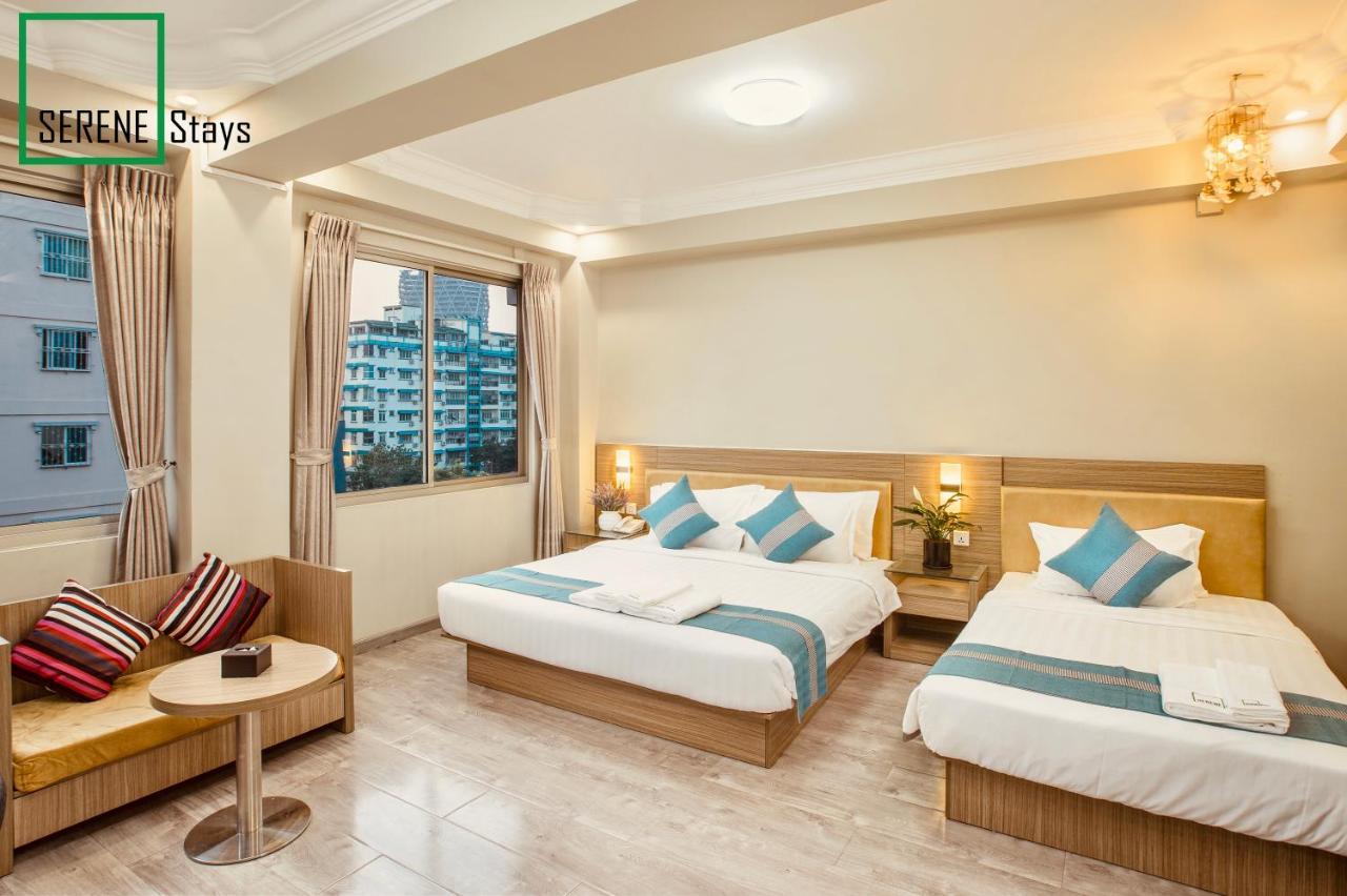Serene Stays Hotel Rangoon Buitenkant foto