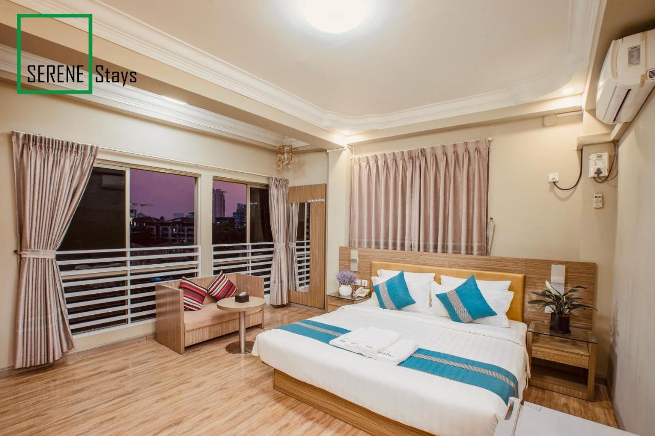 Serene Stays Hotel Rangoon Buitenkant foto