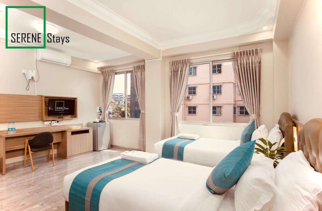 Serene Stays Hotel Rangoon Buitenkant foto